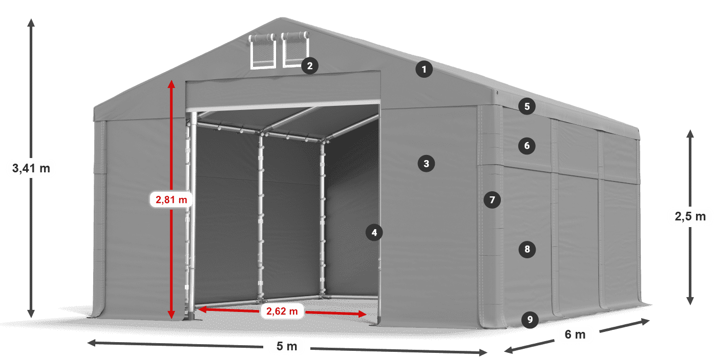 MSD 560 2.5 légende