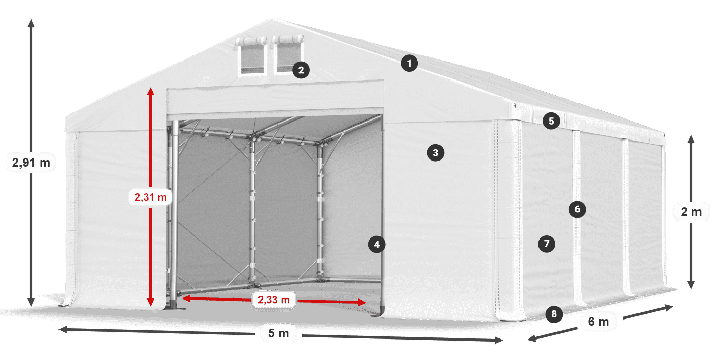MFR 620 PVC légende 2m