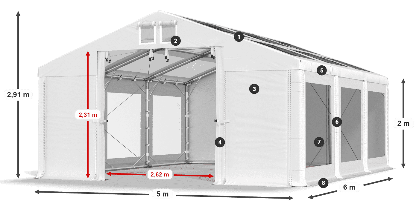 IMST 580 PVC légende 2m