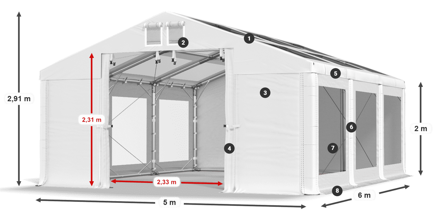 IMST 580 PVC légende 2m