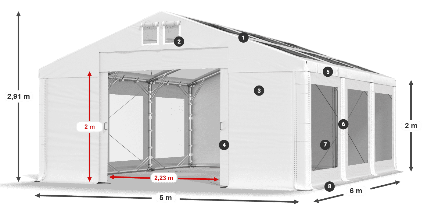 IMST 580 PVC légende 2m