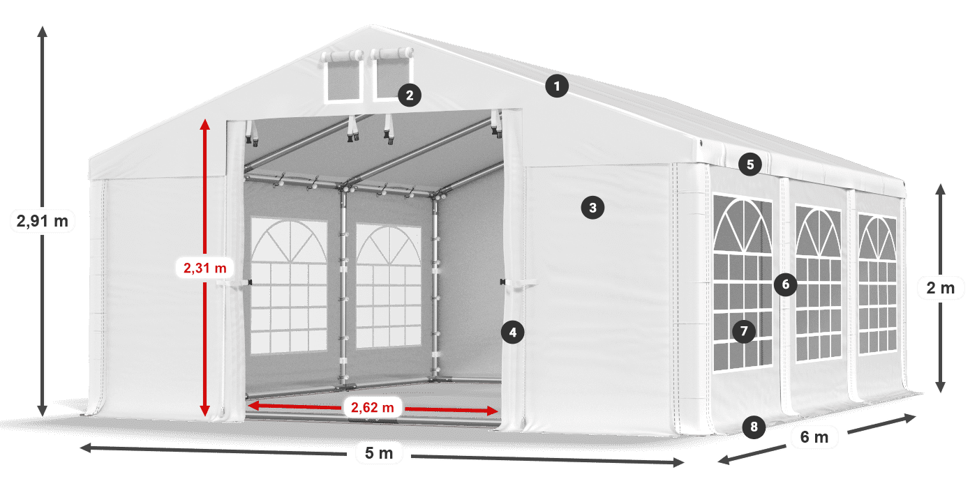 IMS 580 PVC légende 2m
