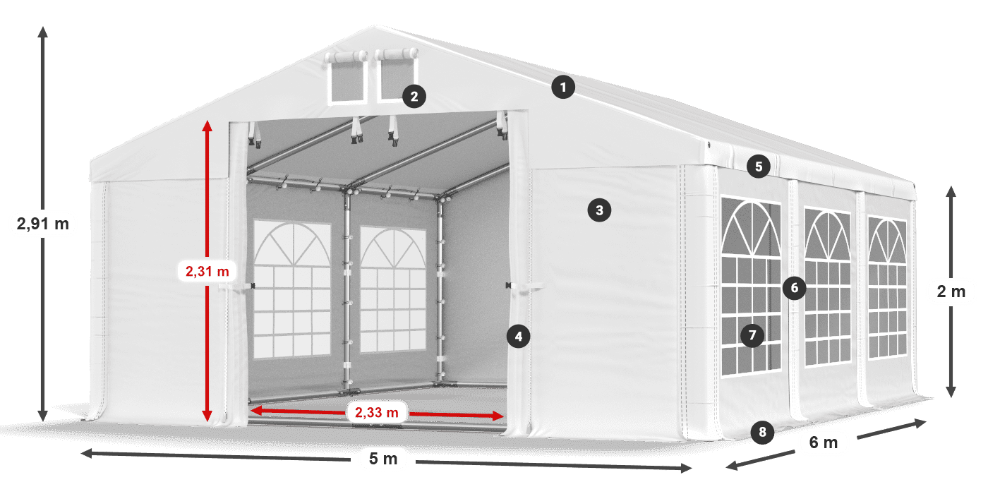 ISD 560 PVC légende 2m