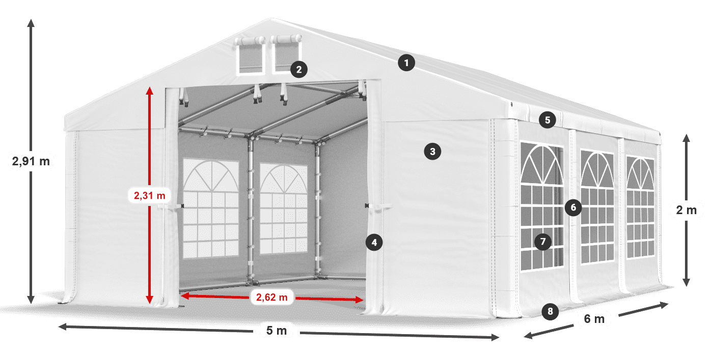ISD 560 PVC légende 2m