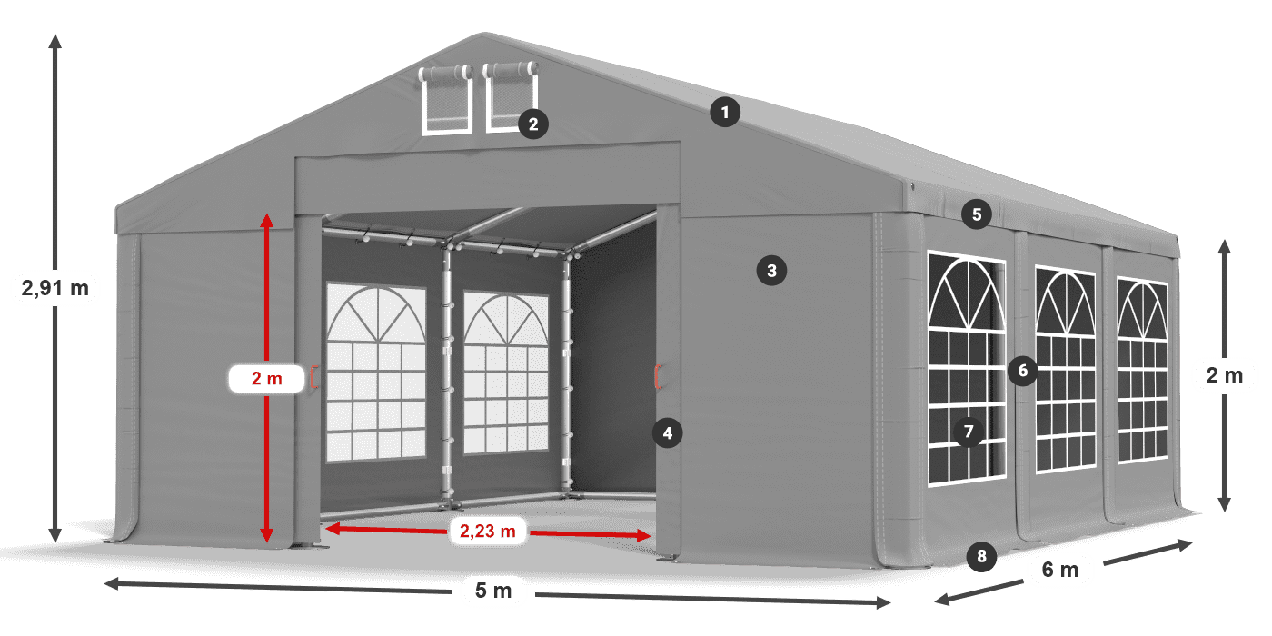 ISD 560 PVC légende 2m