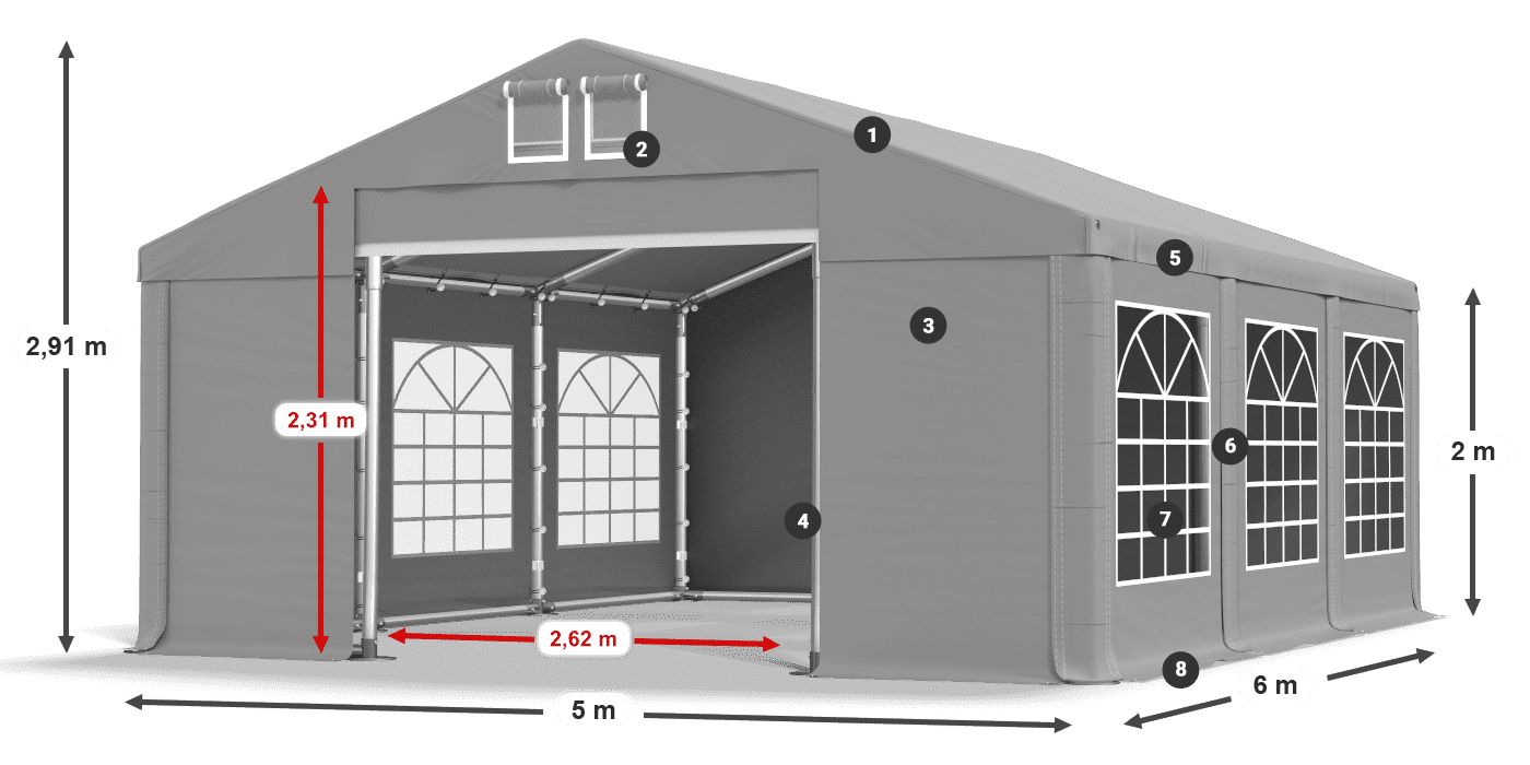 ISD 560 PVC légende 2m