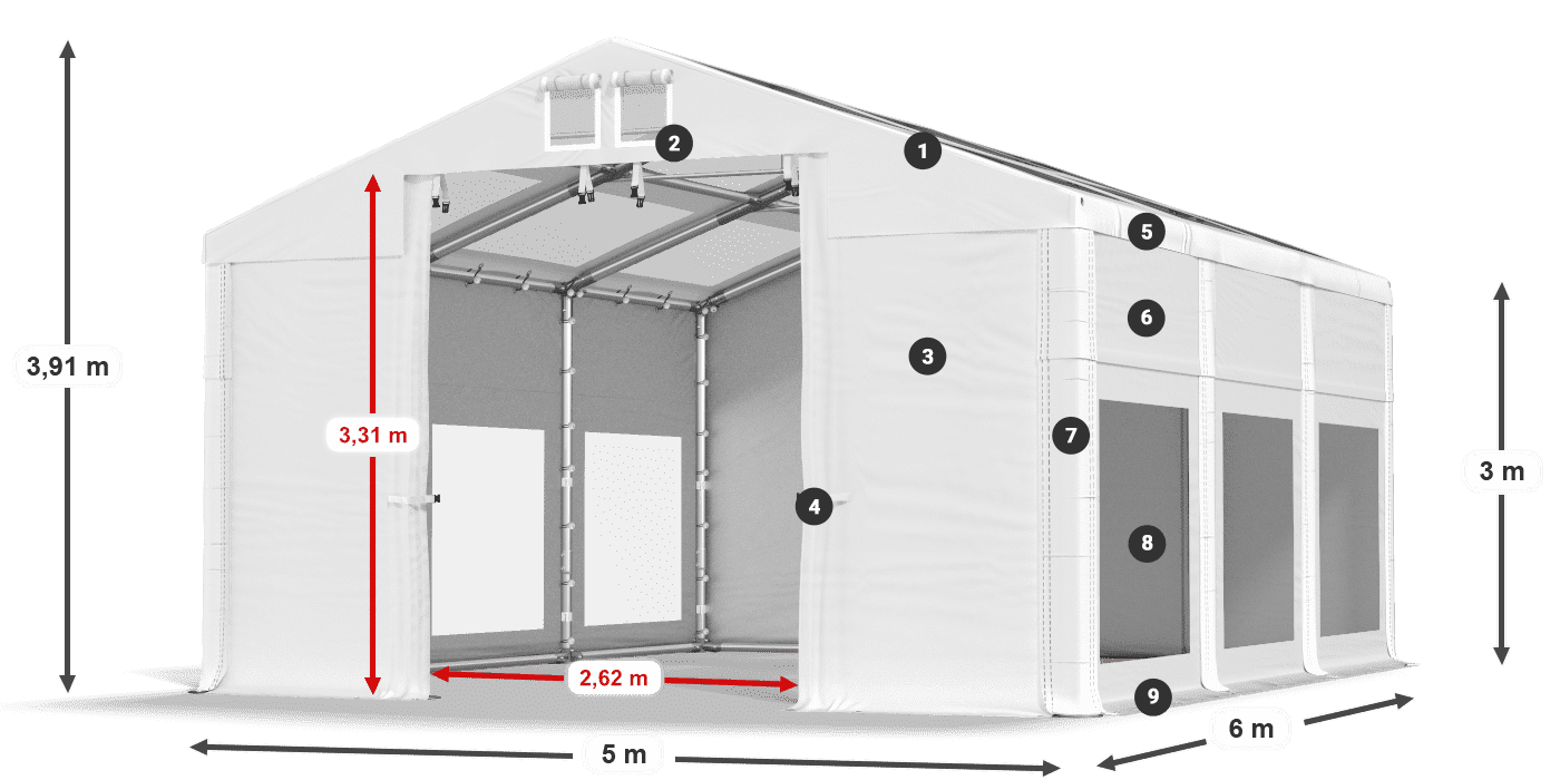 IMST 580 PVC légende 3m