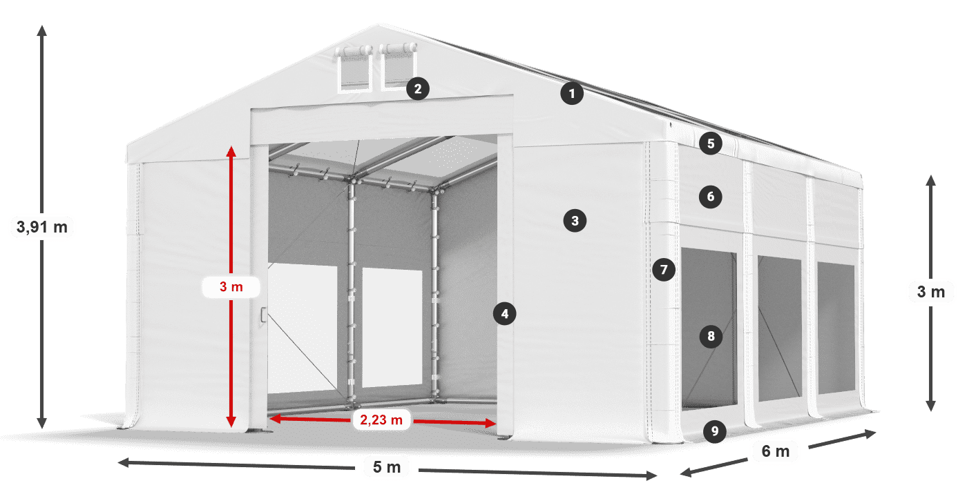 IMST 580 PVC légende 3m