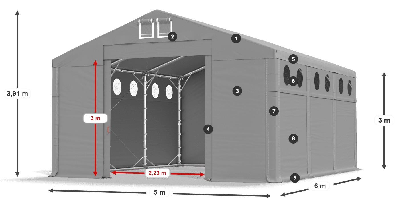 MSDO 560 PVC légende 3m