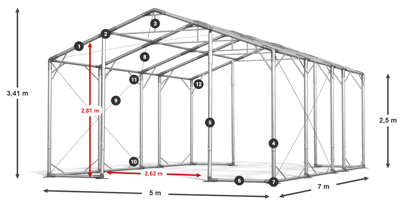 POLAR légende 2.5m-4m