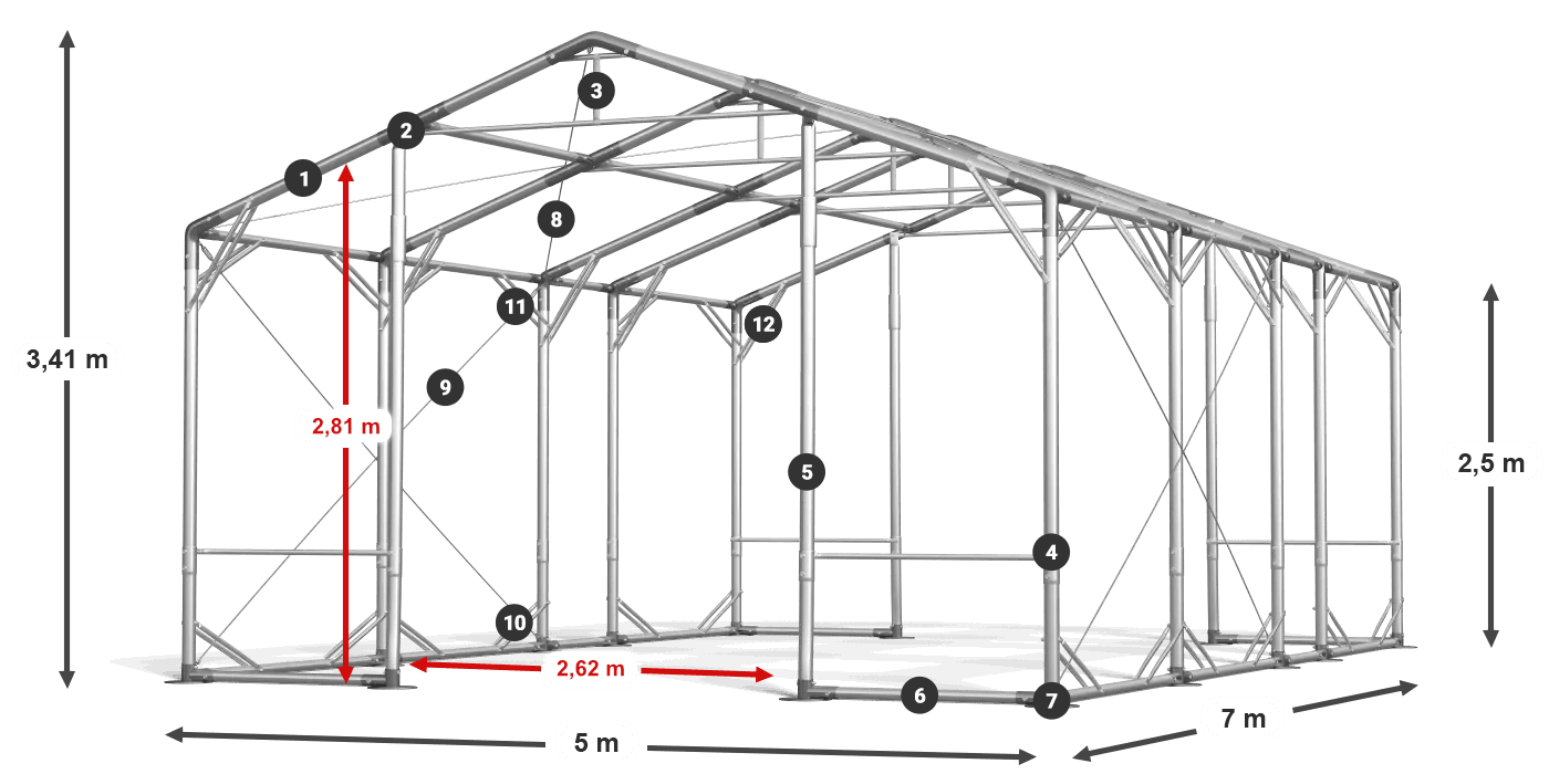 POLAR PLUS légende 2.5m-4m