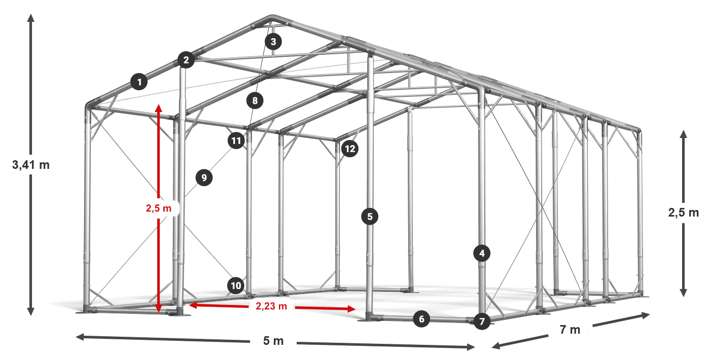 POLAR légende 2.5m-4m