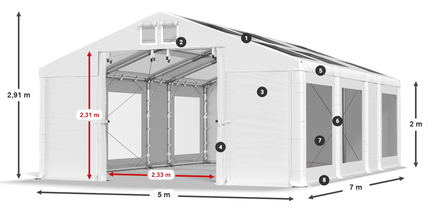 IMST 580 PVC légende 2m