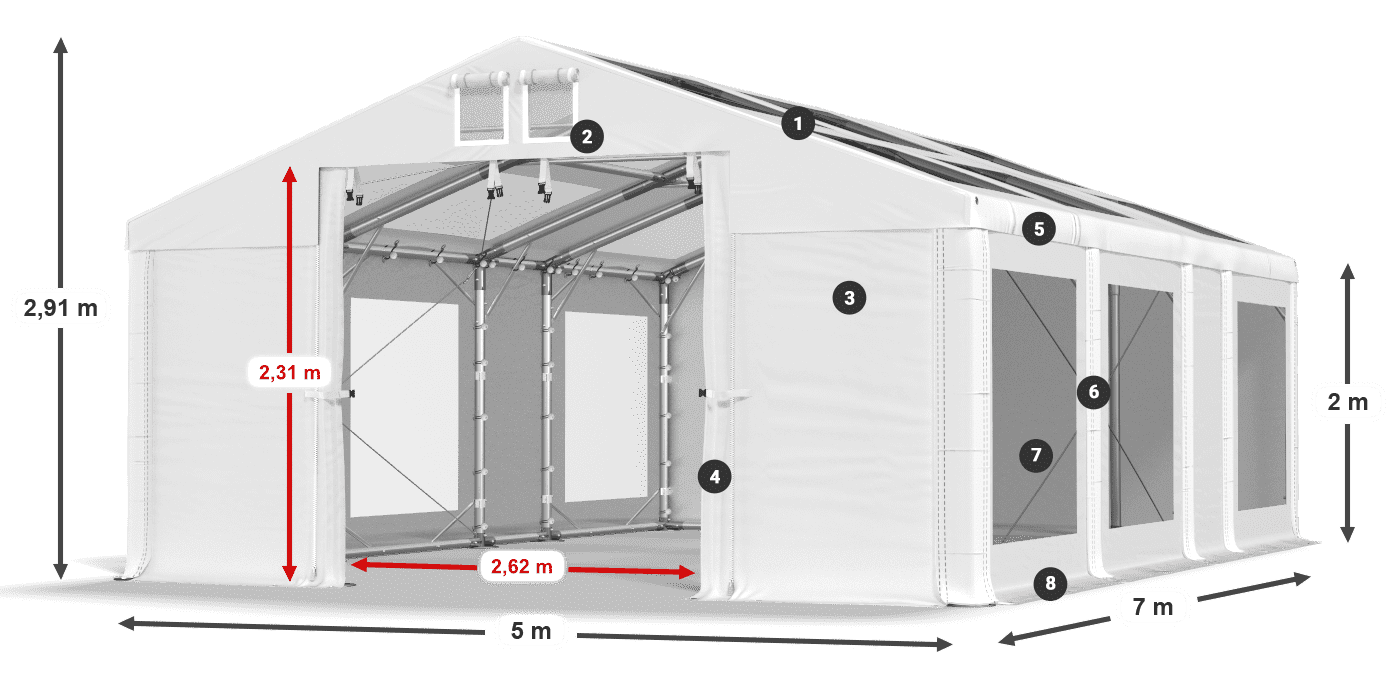 IMST 580 PVC légende 2m