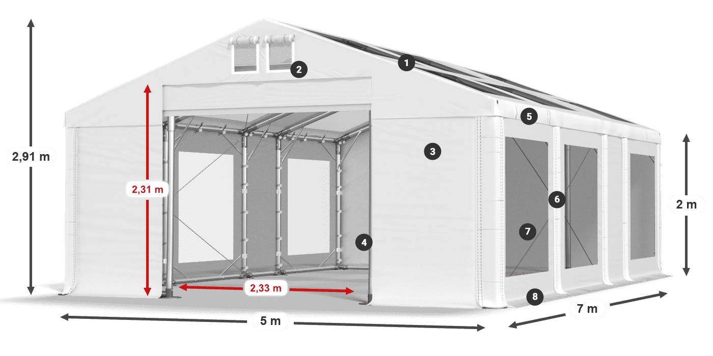 IMST 580 PVC légende 2m