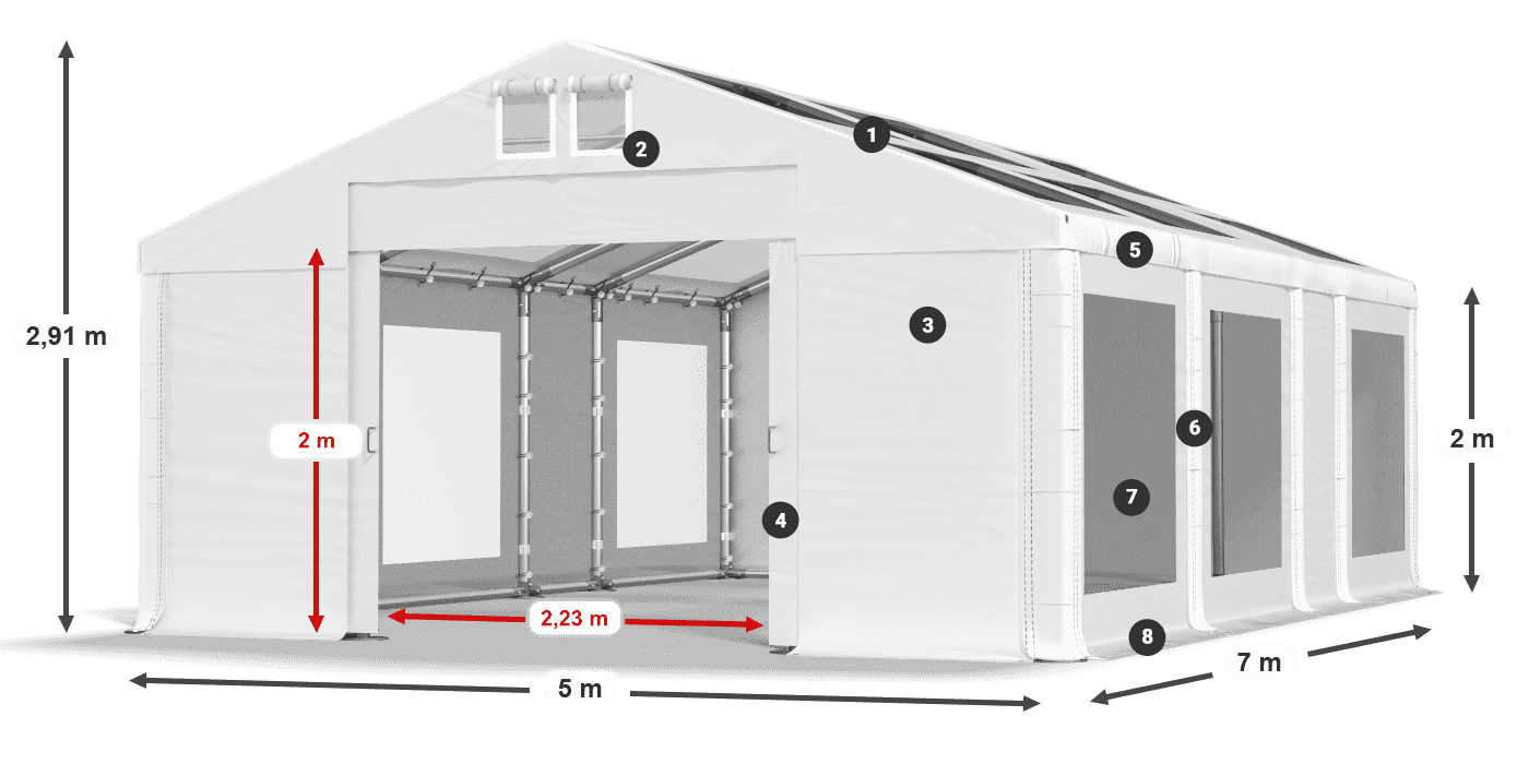 IMST 580 PVC légende 2m