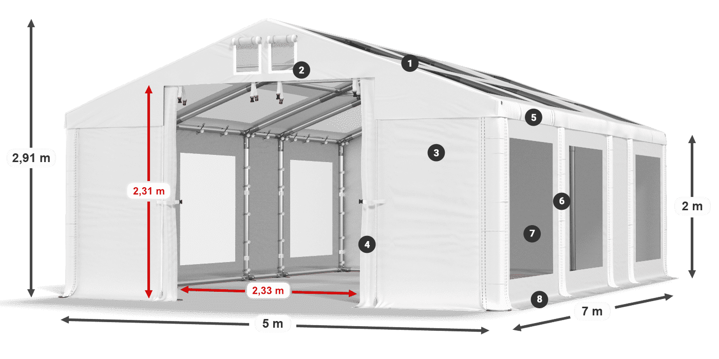 IMST 580 PVC légende 2m