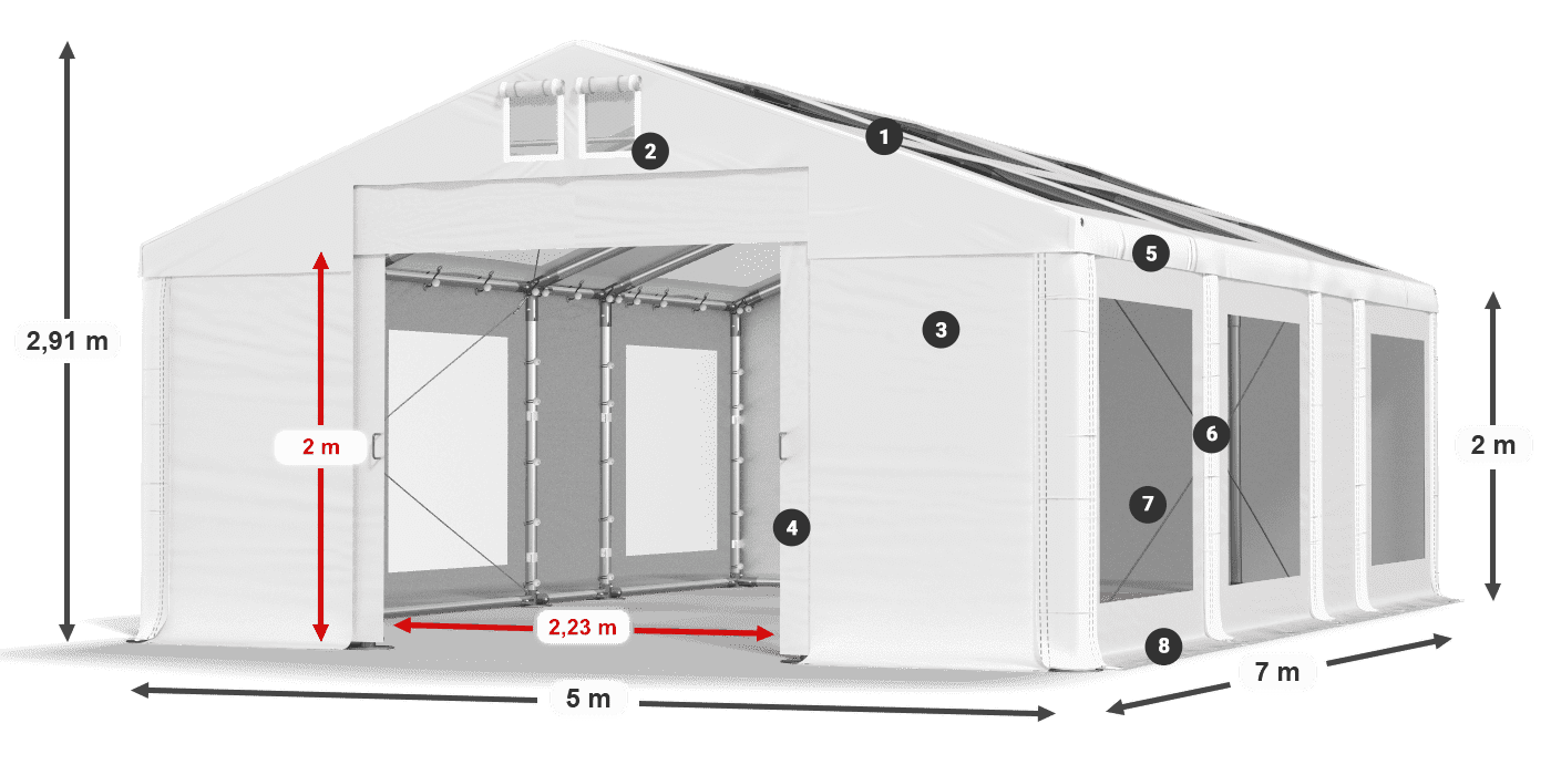 IMST 580 PVC légende 2m