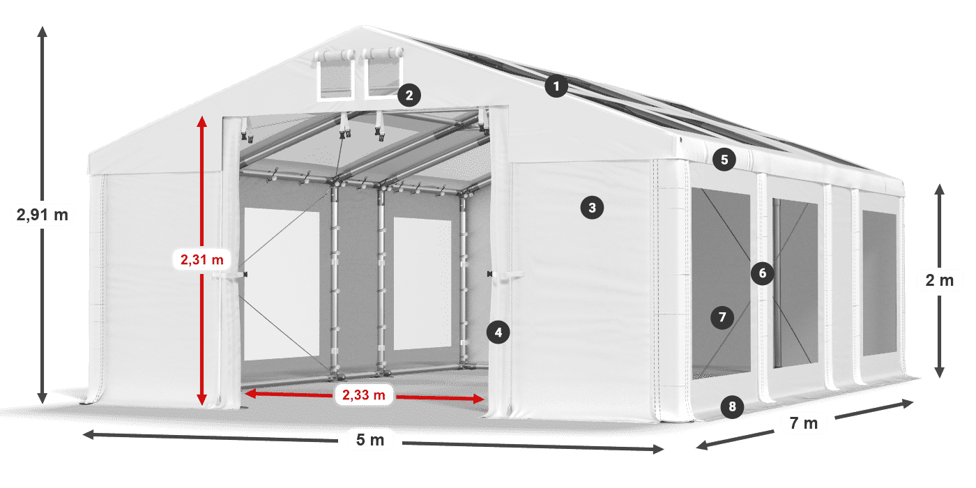 IMST 580 PVC légende 2m