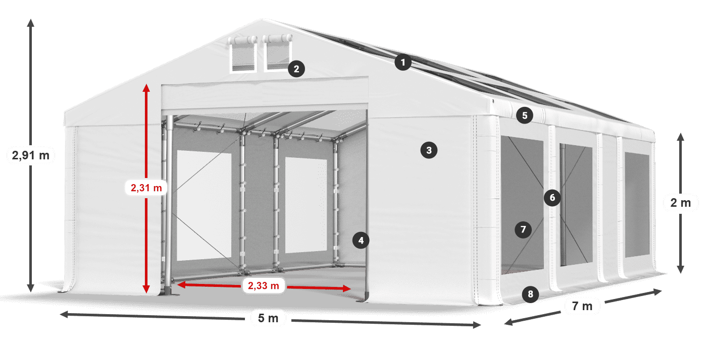 IMST 580 PVC légende 2m