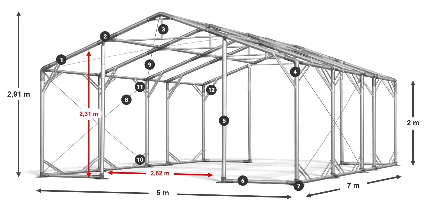 POLAR PLUS légende 2m