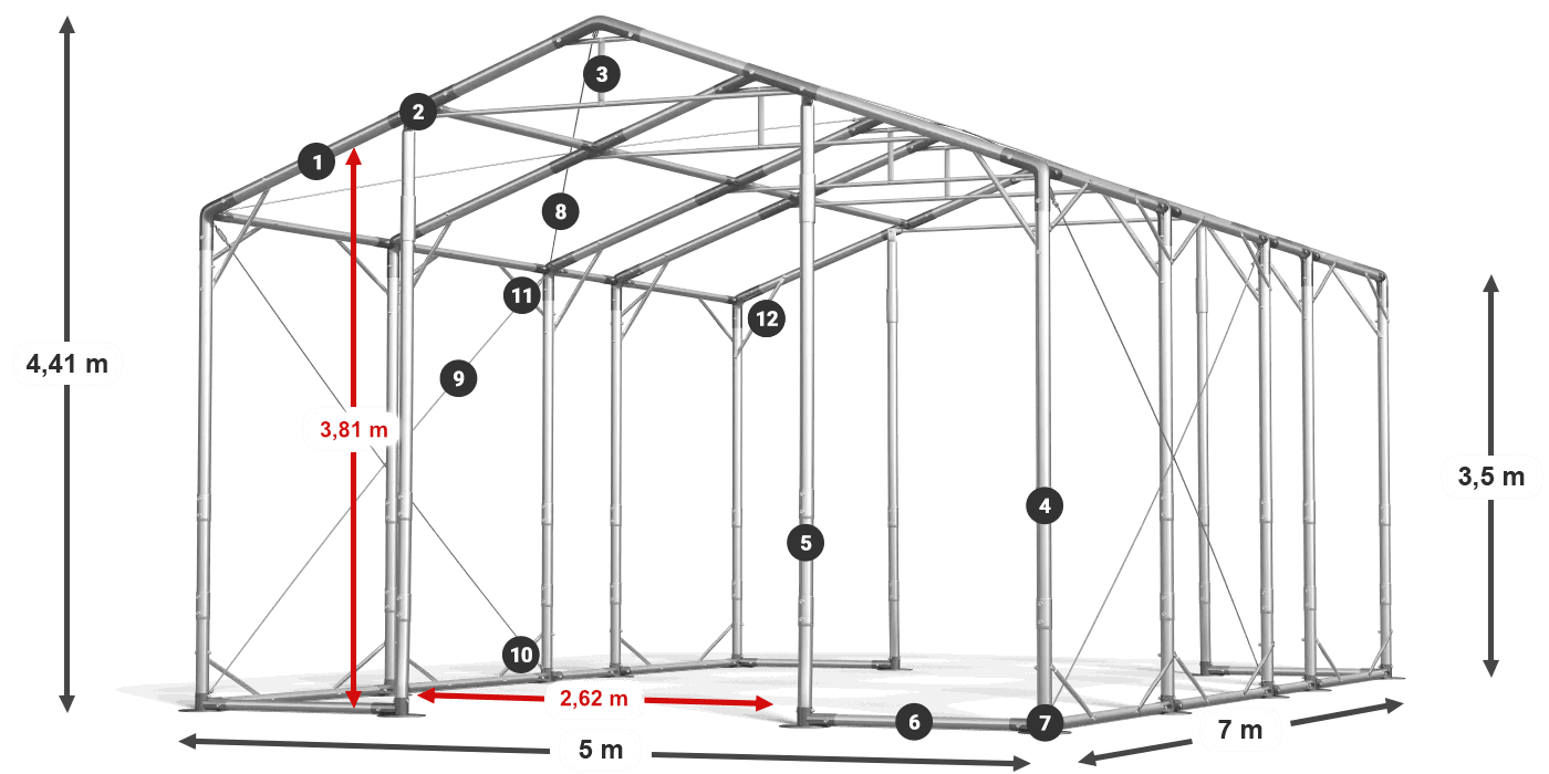POLAR légende 2.5m-4m