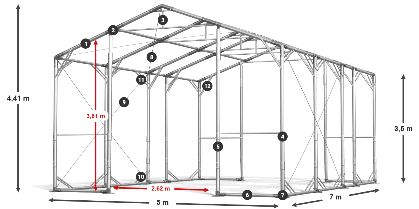 POLAR PLUS légende 2.5m-4m