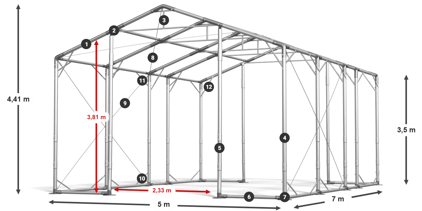 POLAR légende 2.5m-4m