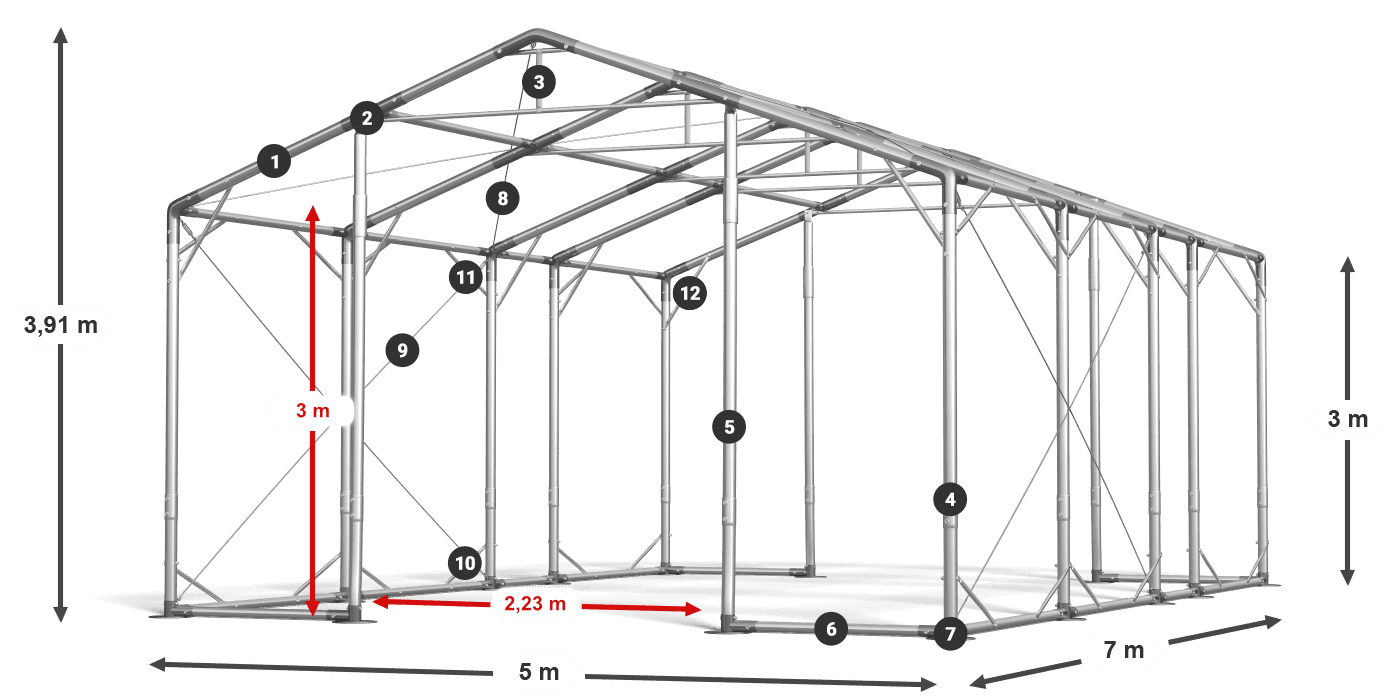 POLAR légende 2.5m-4m