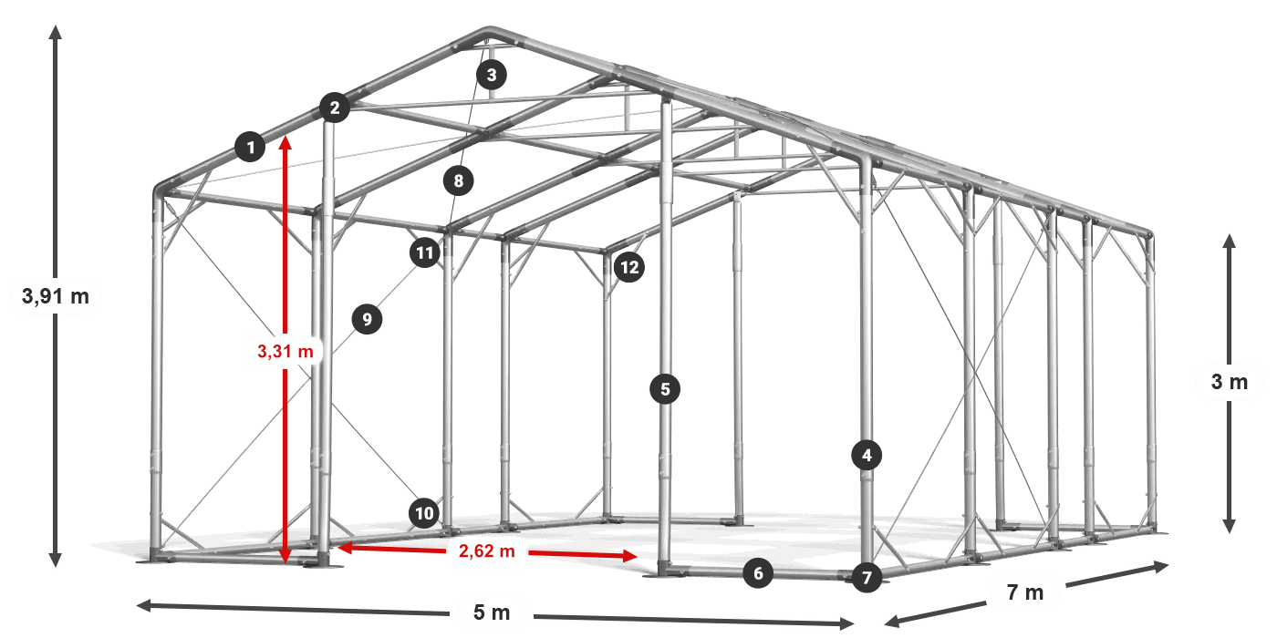 POLAR légende 2.5m-4m