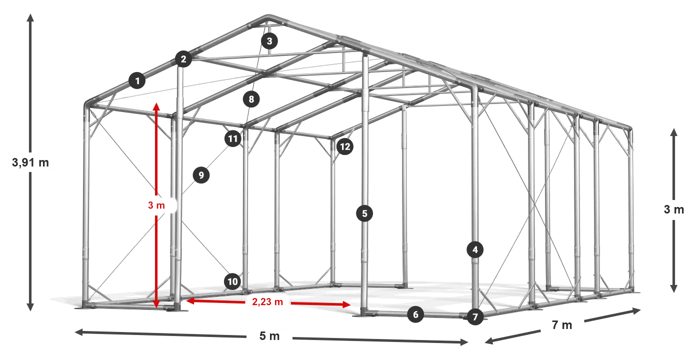 POLAR légende 2.5m-4m