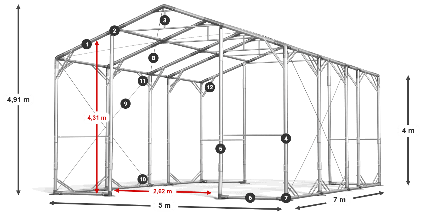 POLAR PLUS légende 2.5m-4m