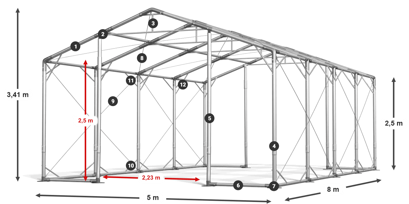 POLAR légende 2.5m-4m