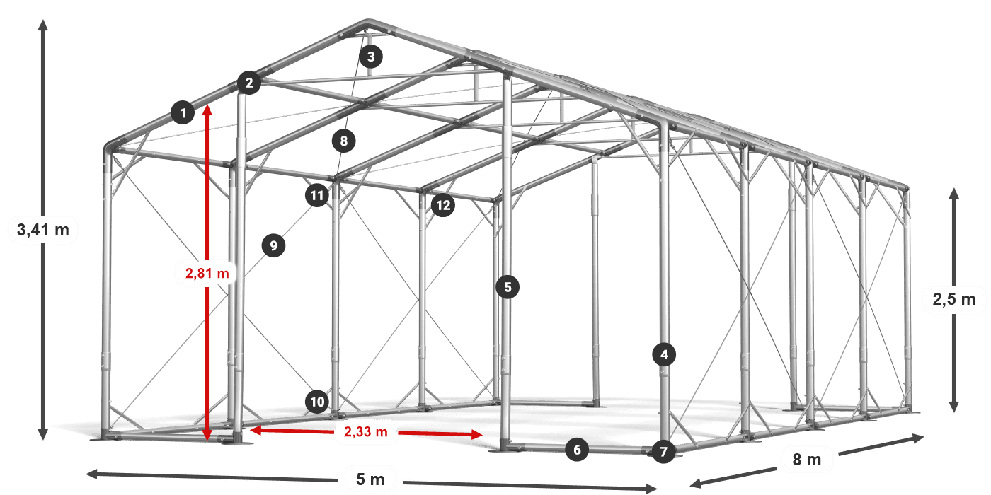 POLAR légende 2.5m-4m
