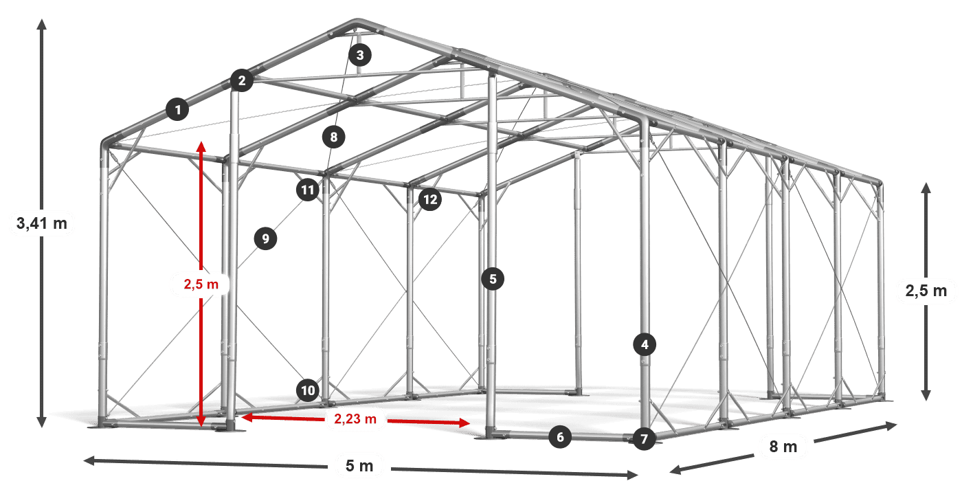 POLAR légende 2.5m-4m