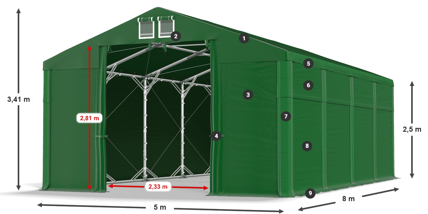 MSD 560 2.5 légende