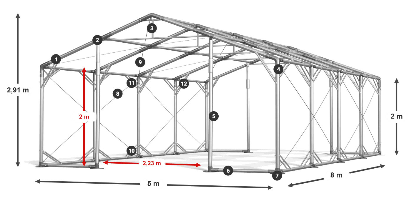 POLAR PLUS légende 2m