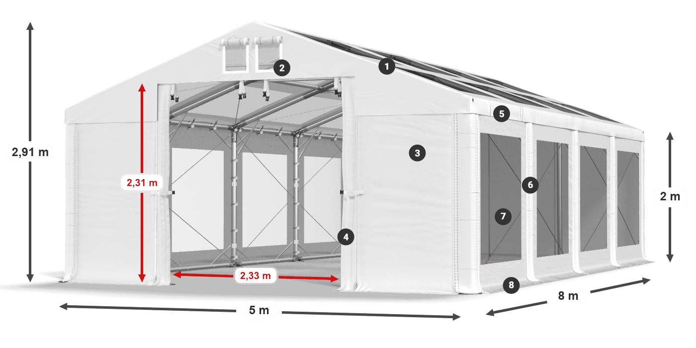 IMST 580 PVC légende 2m