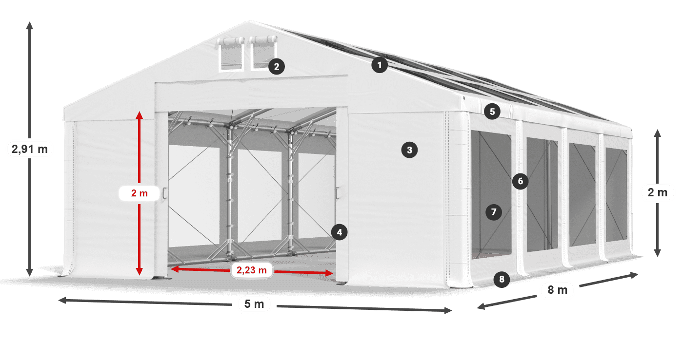 IMST 580 PVC légende 2m