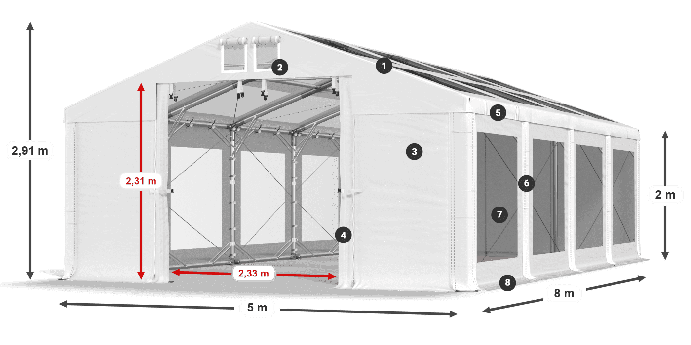 IMST 580 PVC légende 2m