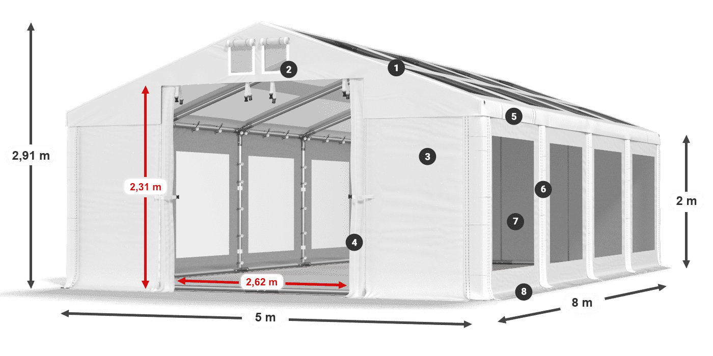 IMST 580 PVC légende 2m