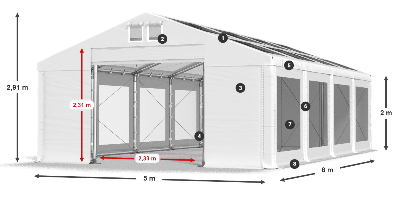 IMST 580 PVC légende 2m