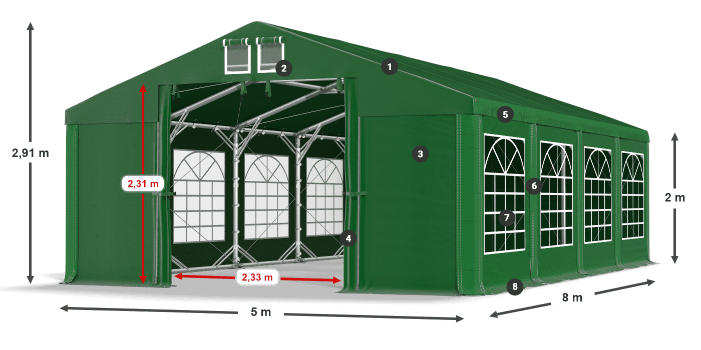 ISD 560 PVC légende 2m