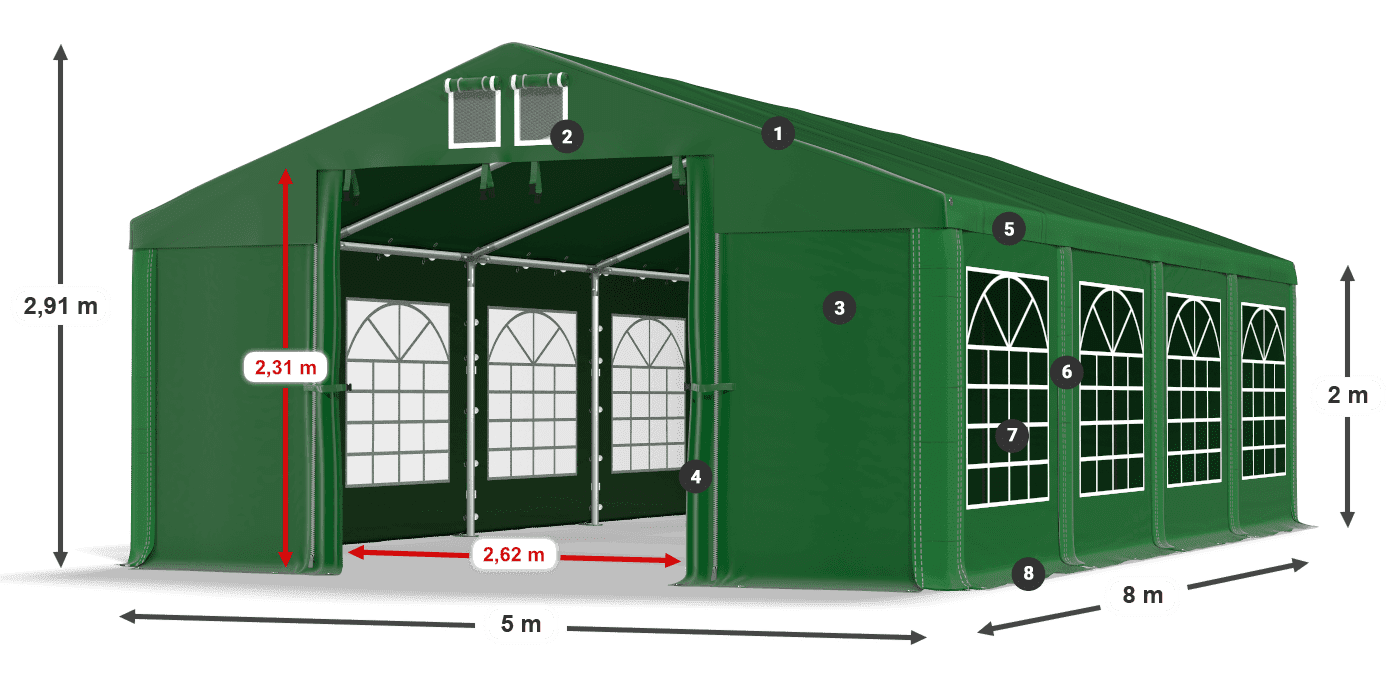 ISD 560 PVC légende 2m