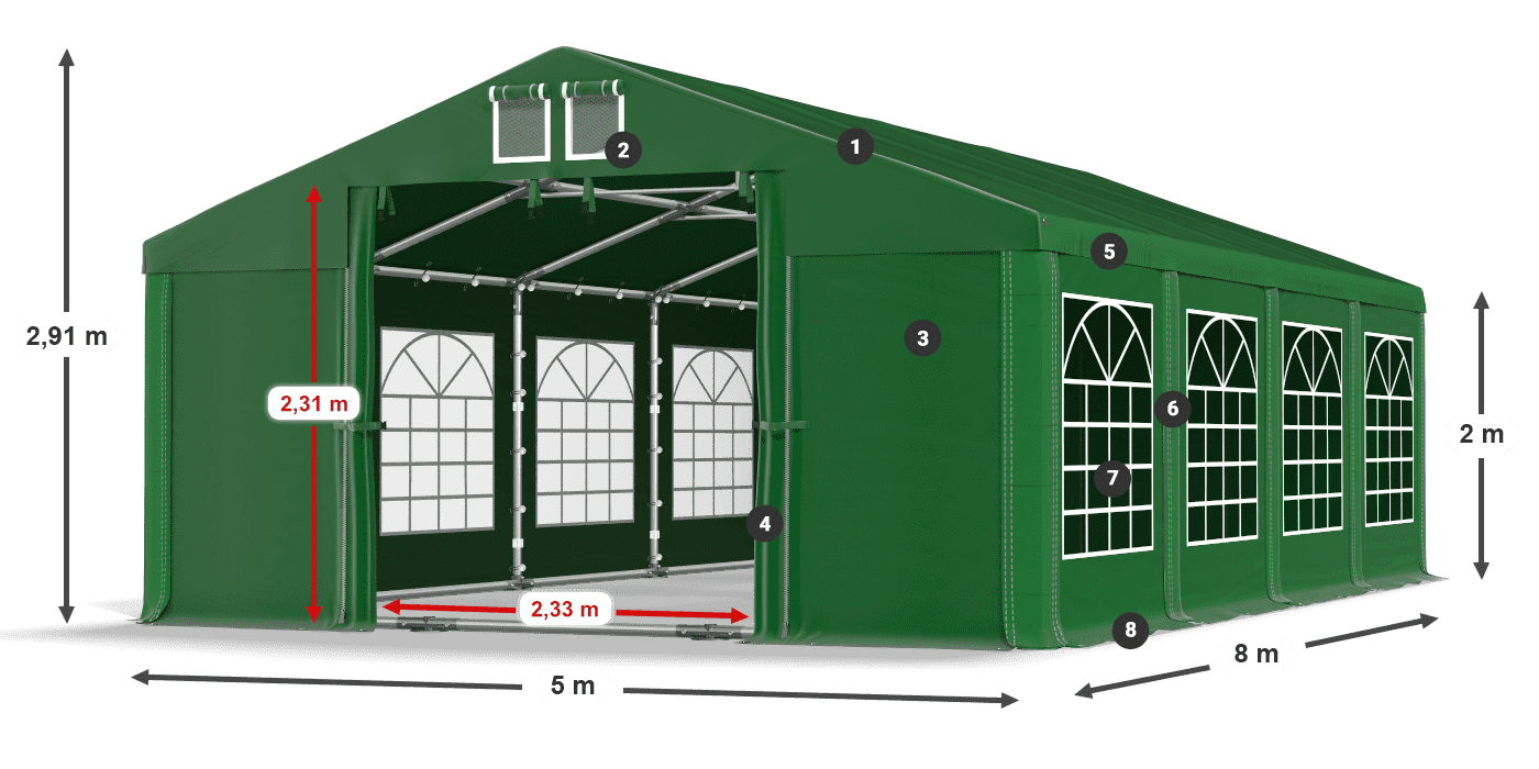 ISD 560 PVC légende 2m