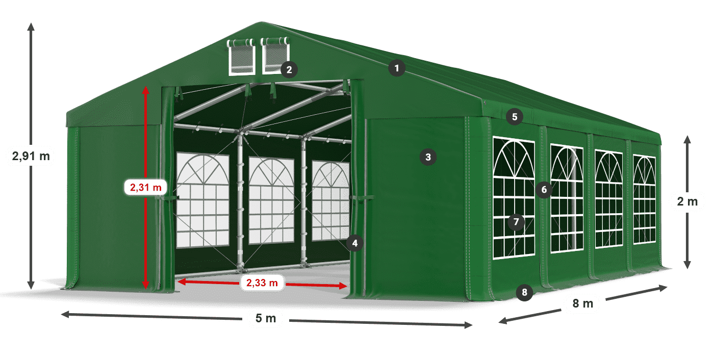 ISD 560 PVC légende 2m