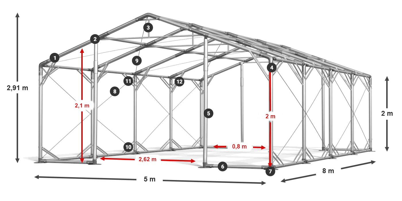 POLAR PLUS légende 2m