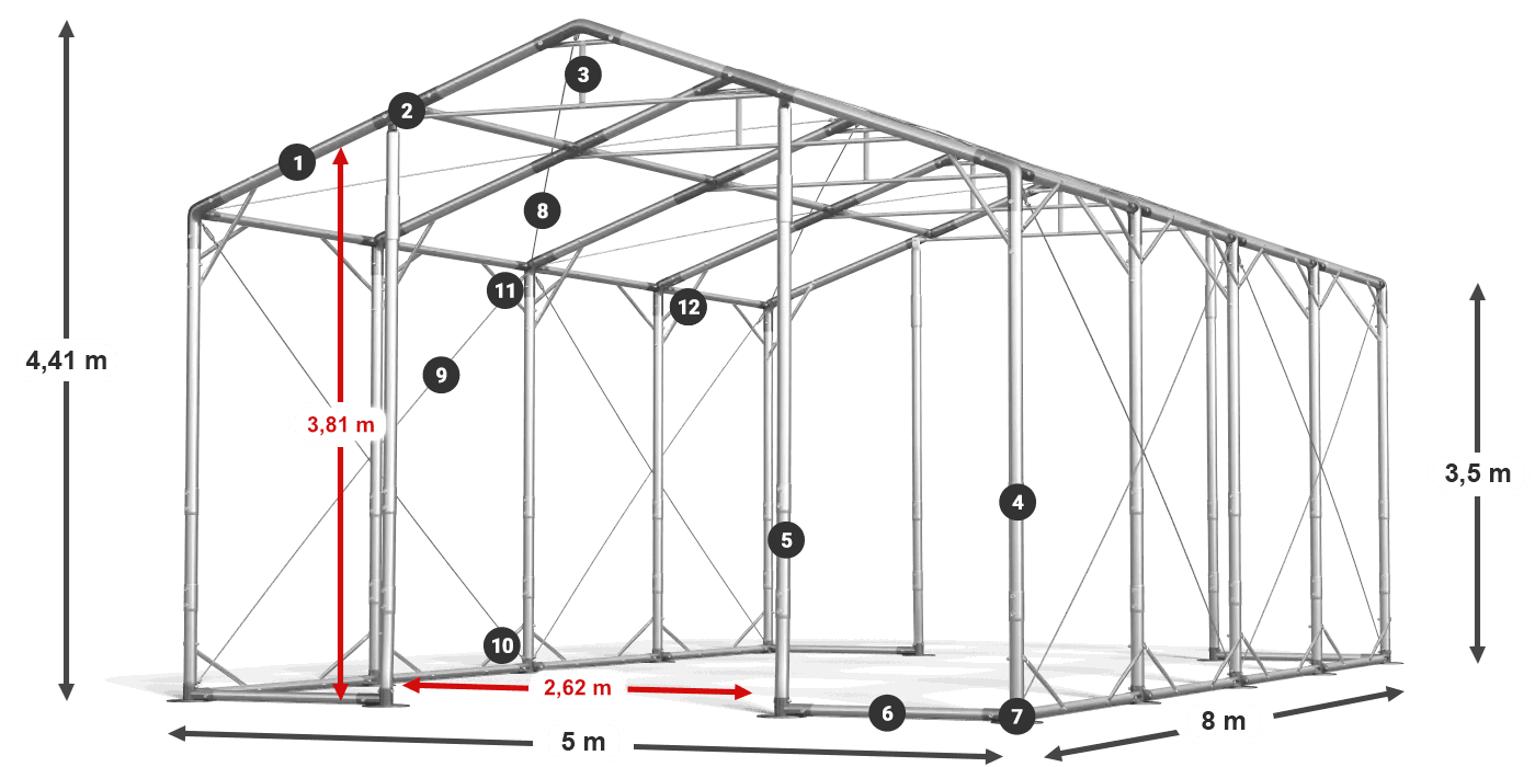 POLAR légende 2.5m-4m