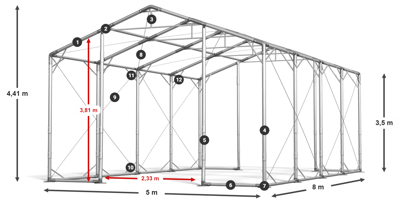 POLAR légende 2.5m-4m