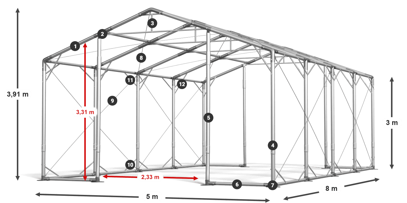 POLAR légende 2.5m-4m